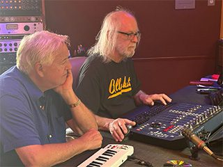 Michael and Jim in Studio